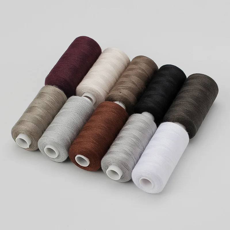 1 Set OF 10 Rolls Polyester 402 Sewing Thread For Manual and