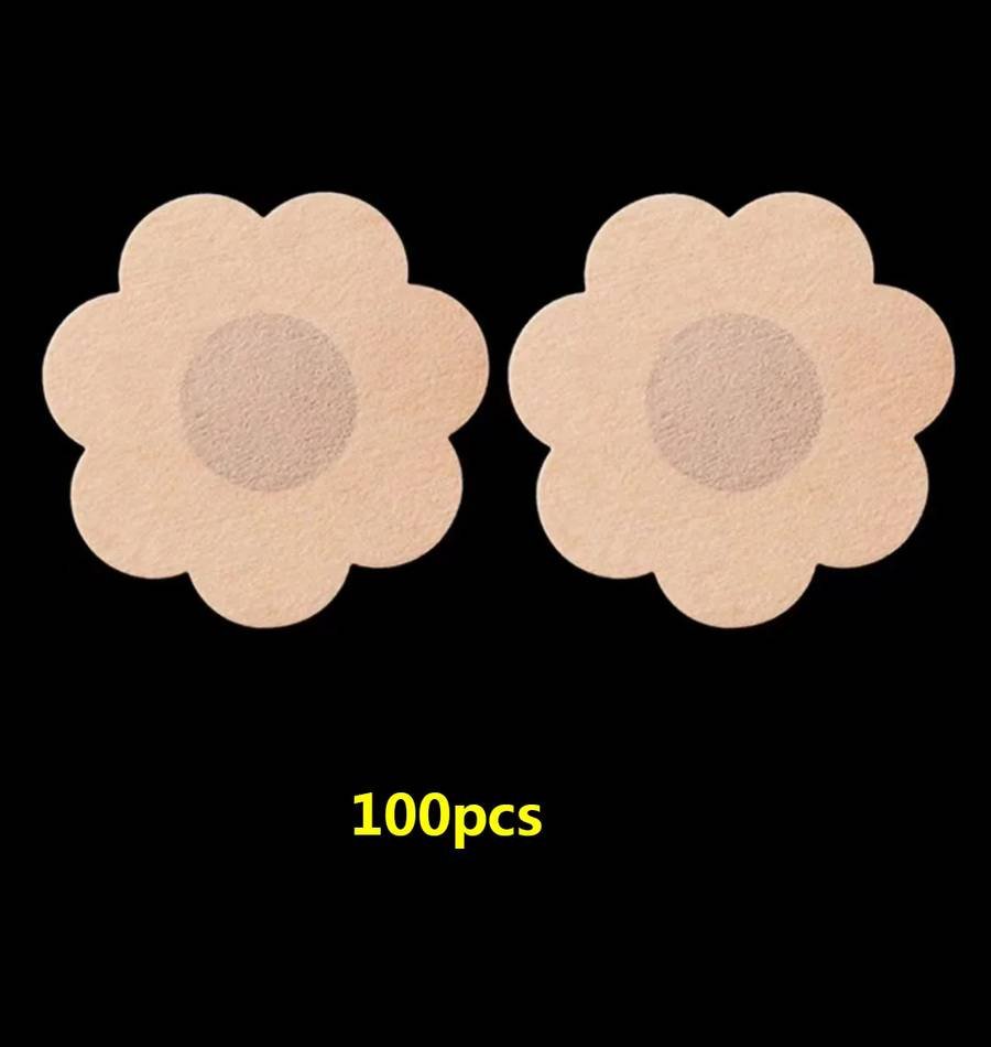100Pcs Nipple Sticker Disposable Invisible Chest Sticker Non