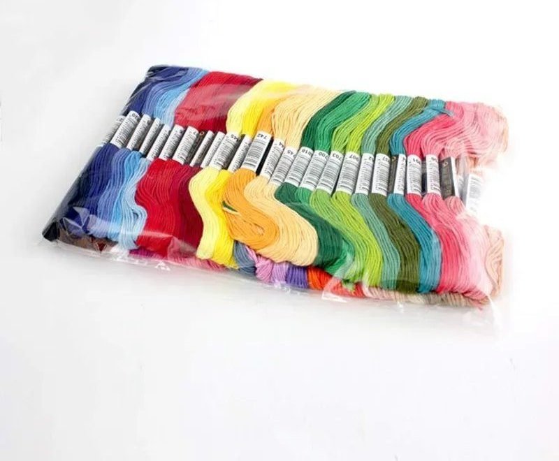 Embroidery Thread Set, 24 Colours